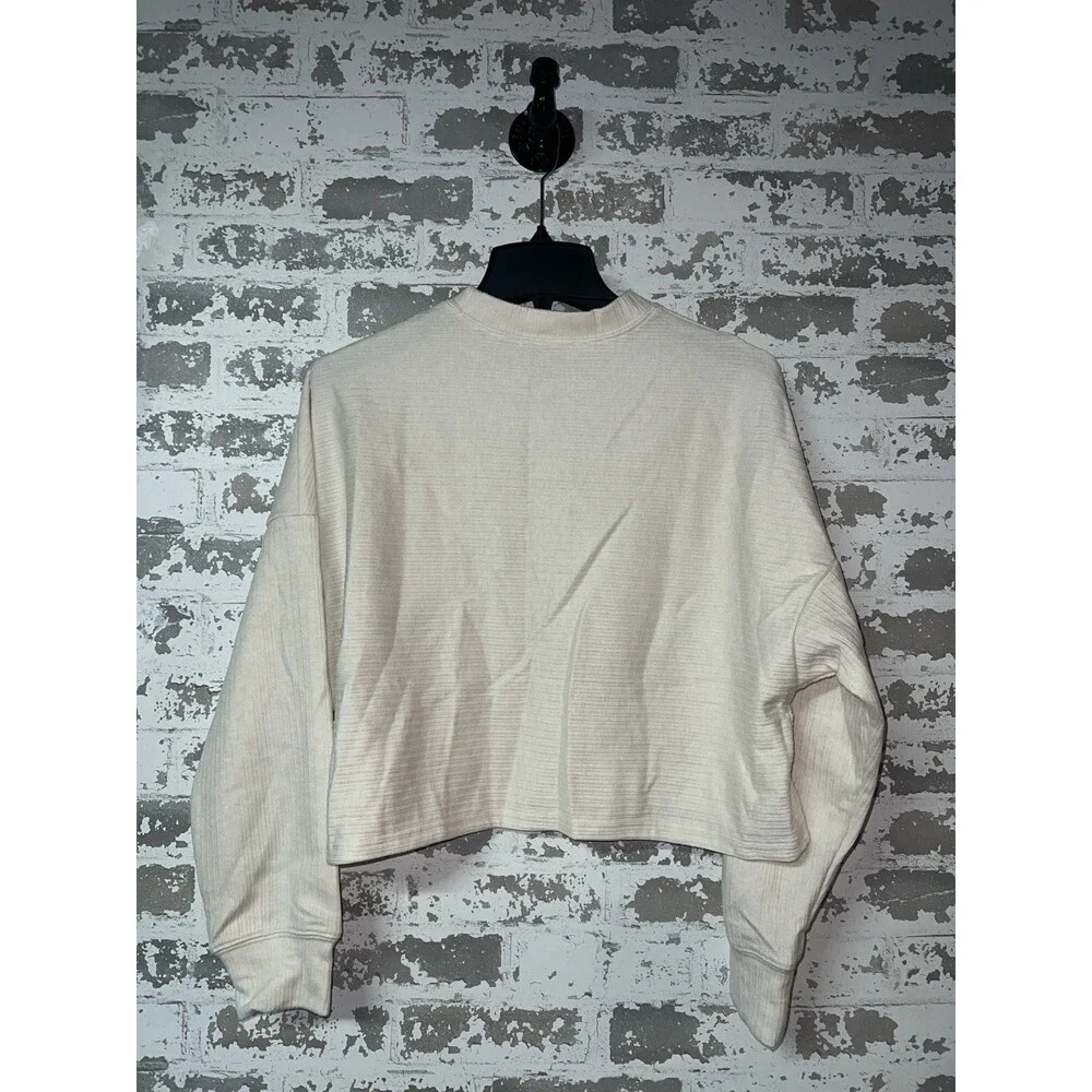 NWT! KATE KASIN Sweater Midi Skirt Set Medium Cream Ribbed Knit Two Piece Outfit